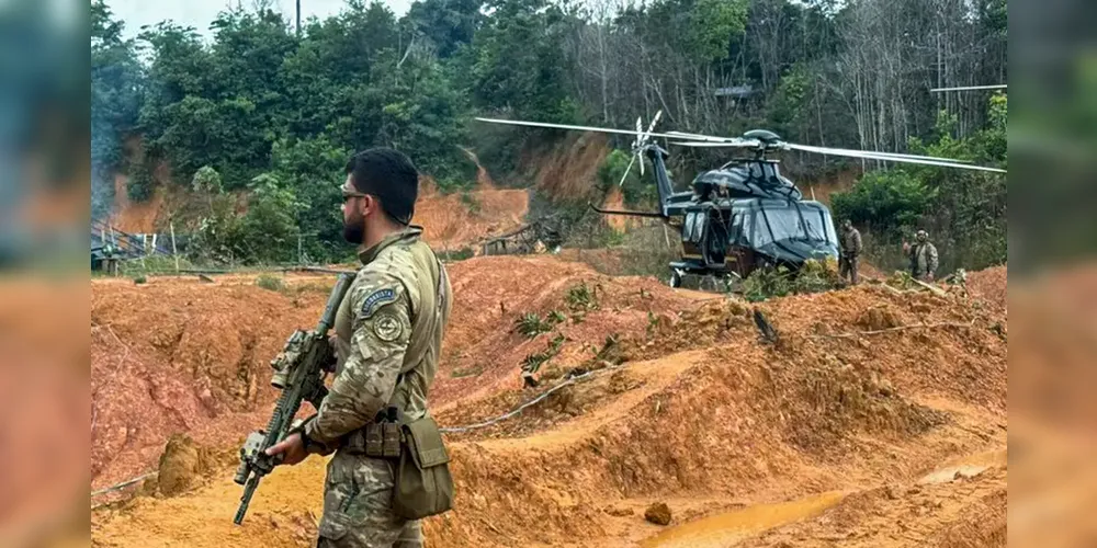 Operação Mineração Obscura 2 destrói minas de garimpo ilegal no Amazonas