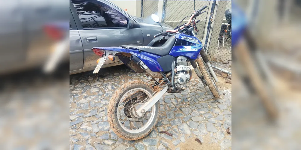 Motocicleta foi levada para a 13ª Subdivisão Policial