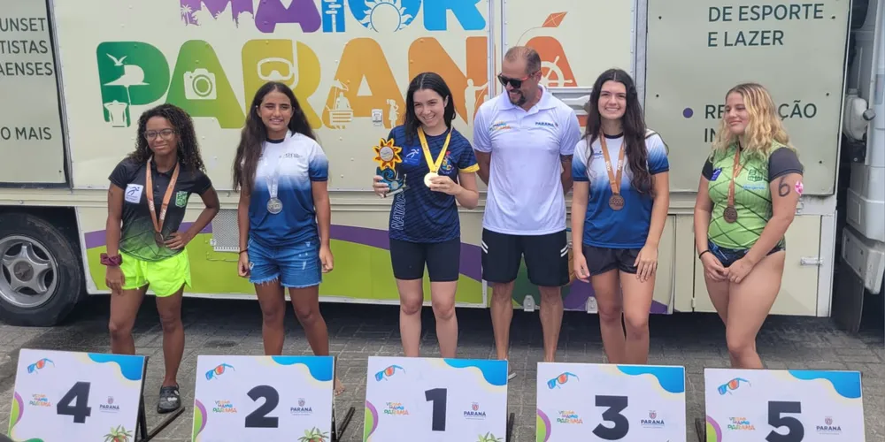Competição aconteceu no domingo (26); seis atletas de Ponta Grossa participaram