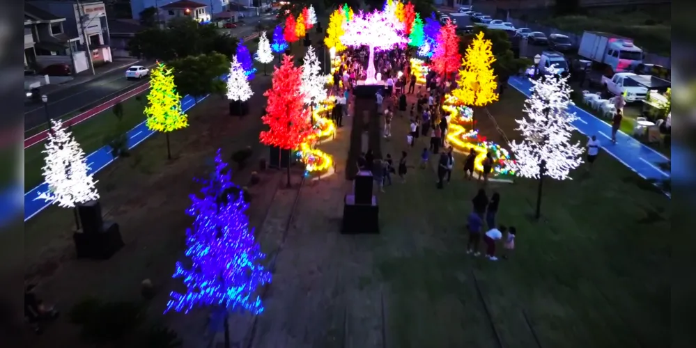 Parque Linear vem recebendo atividades de Natal