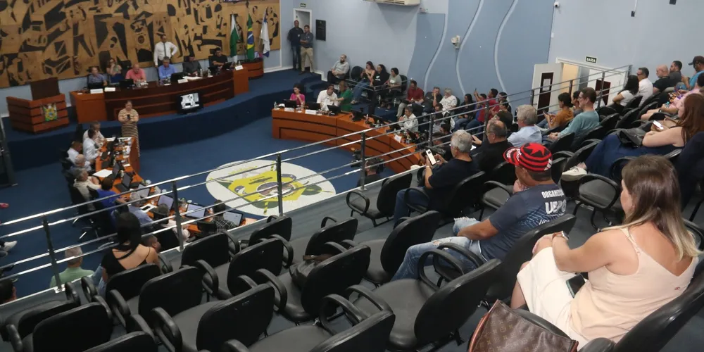 Os 19  vereadores da Câmara Municipal de Ponta Grossa são filiados a 12 diferentes partidos