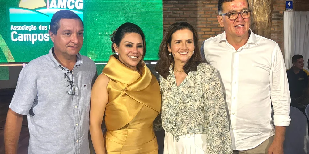 Christiano Borges, Dayane Sovinski, Rita Mara de Paula Araújo e Rildo Leonardi integram a diretoria da AMCG