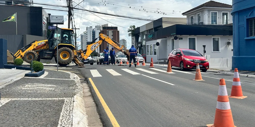 Prefeitura foi comunicada sobre a intervenção no local