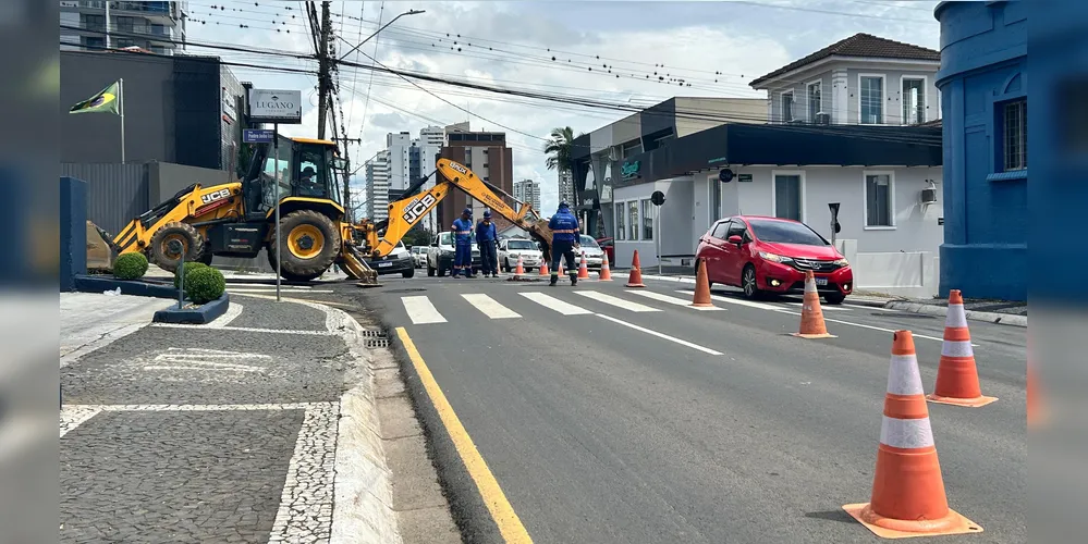 Prefeitura foi comunicada sobre a intervenção no local