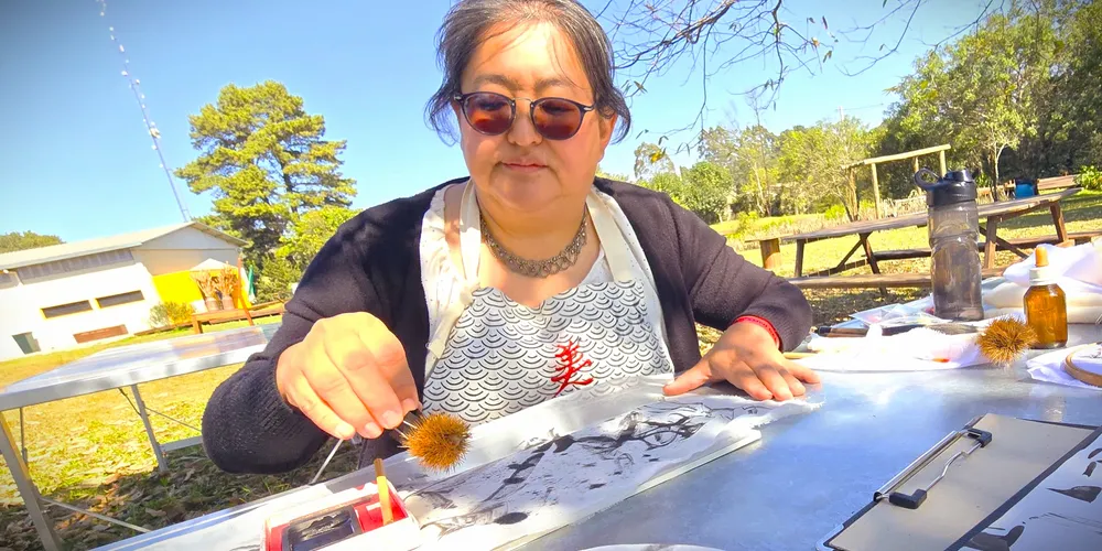 Artista visual Rute Yumi ministrará a oficina