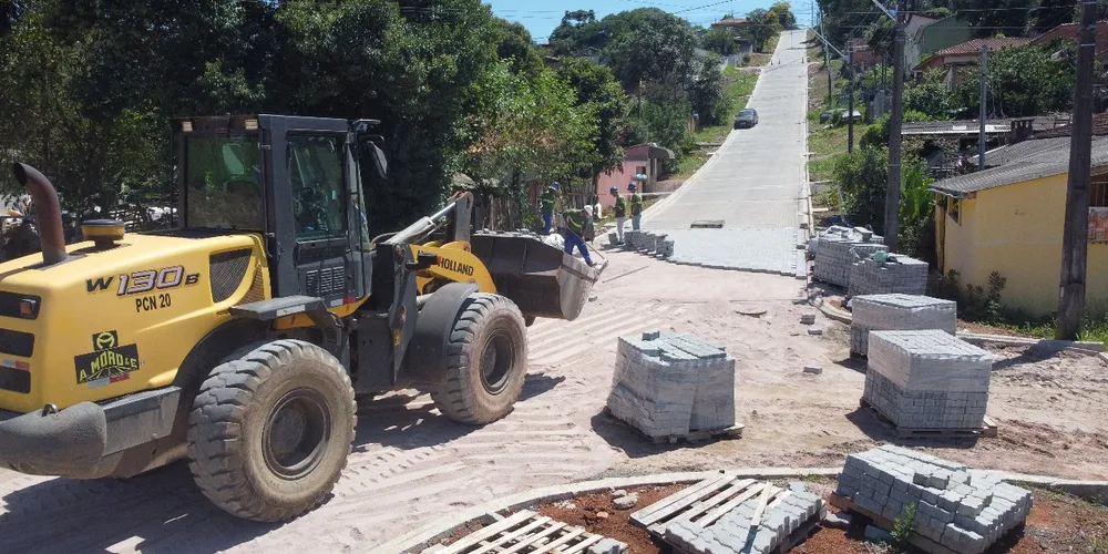 Pavimentação tem extensão de quase seis quilômetros