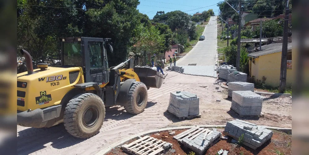 Pavimentação tem extensão de quase seis quilômetros