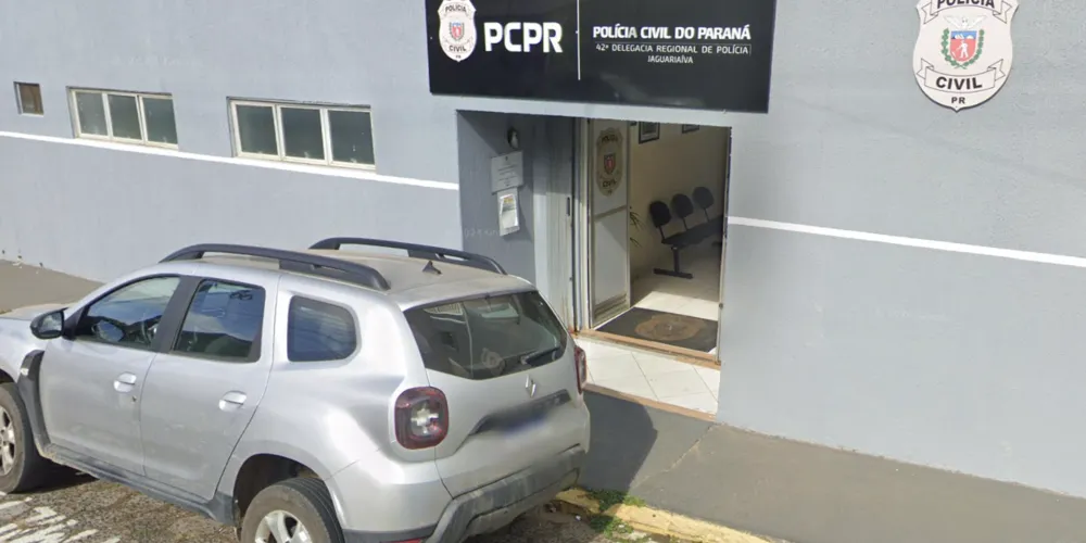 Homem foi levado para a Delegacia de Polícia Civil
