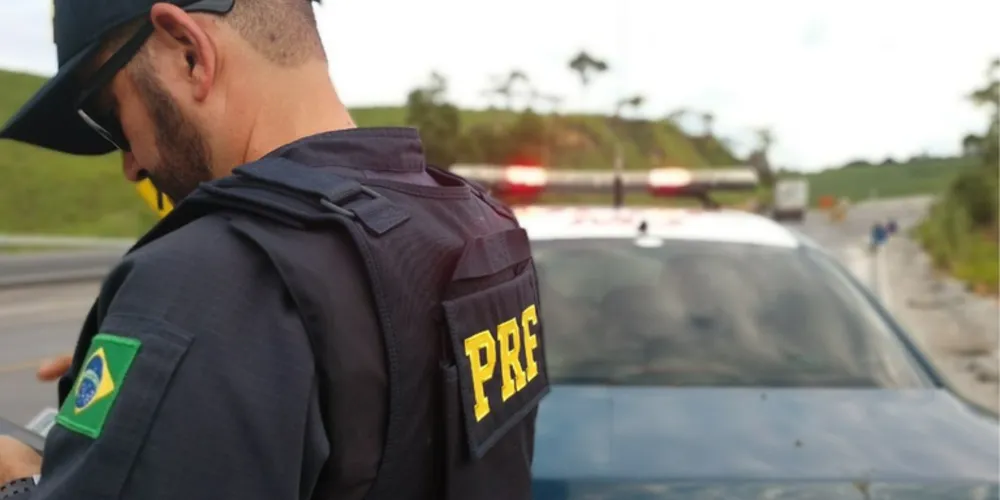 PRF registrou acidente na BR-277 nesta segunda-feira (06)