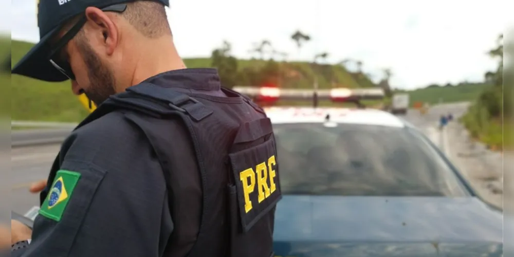 PRF registrou acidente na BR-277 nesta segunda-feira (06)