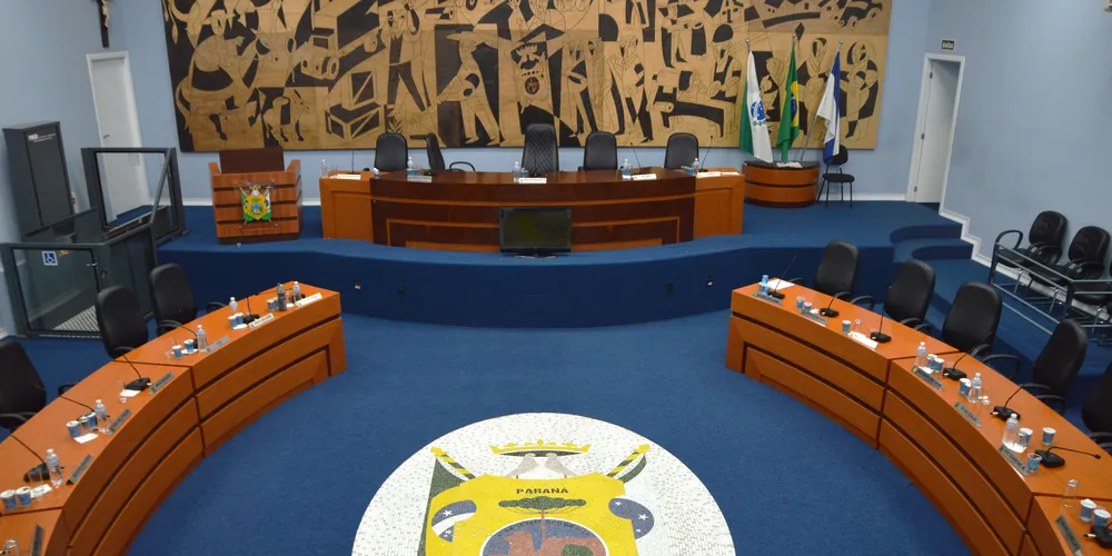 Plenário da Câmara Municipal de Ponta Grossa