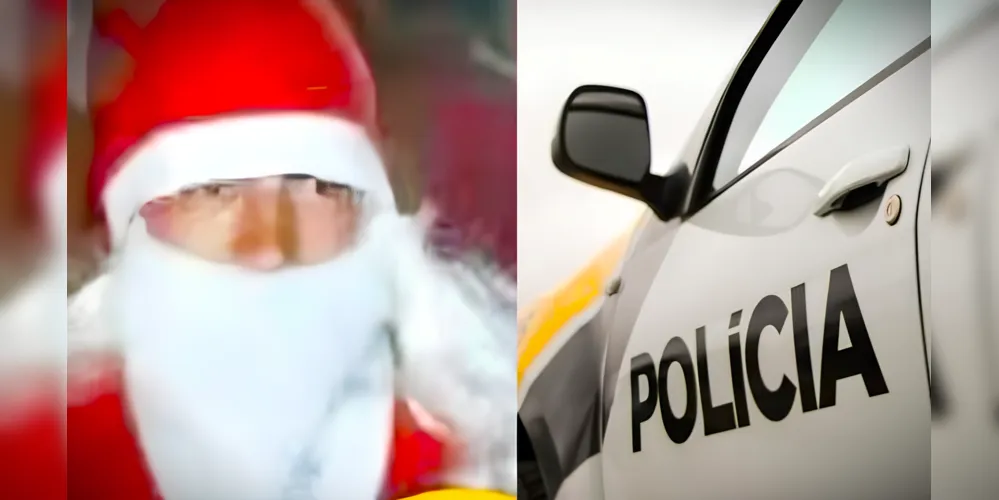 Rapaz estava atuando como Papai Noel voluntário