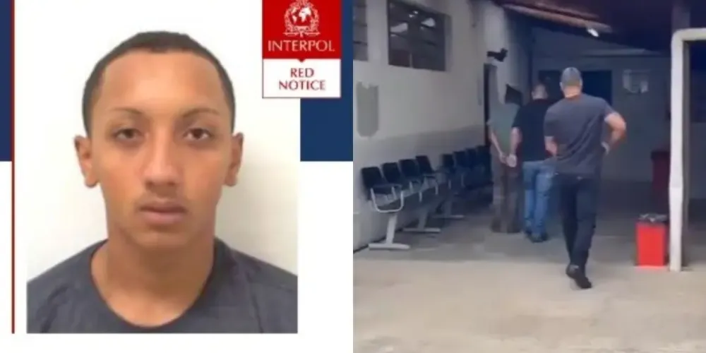 Jovem com nome na Lista Vermelha da Interpol é preso em Colombo