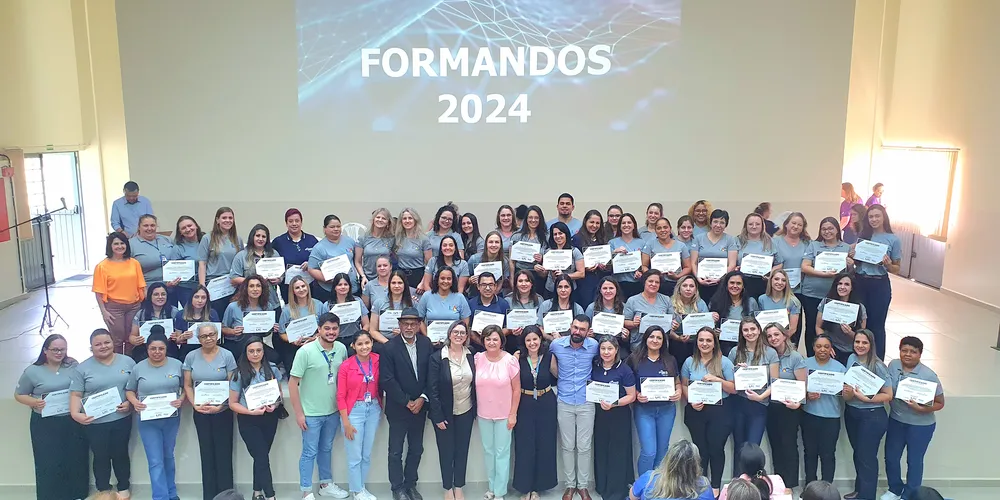 Ao todo já são 101 professores formados