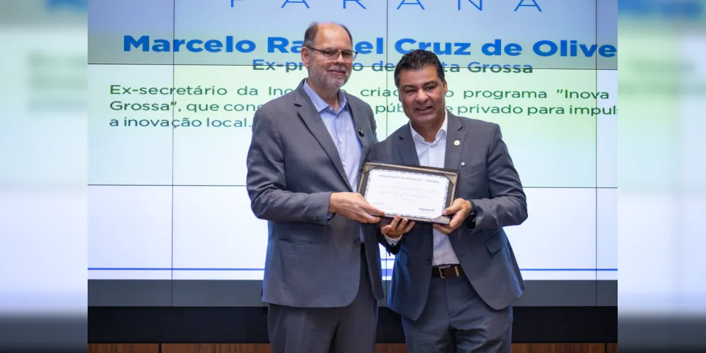 Marcelo Rangel (PSD) recebe prêmio de inovação