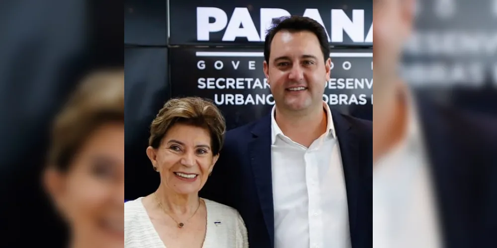 Elizabeth Schmidt solicitou uma reunião oficial com Ratinho Junior para tratar sobre o Aeroporto Sant'Ana