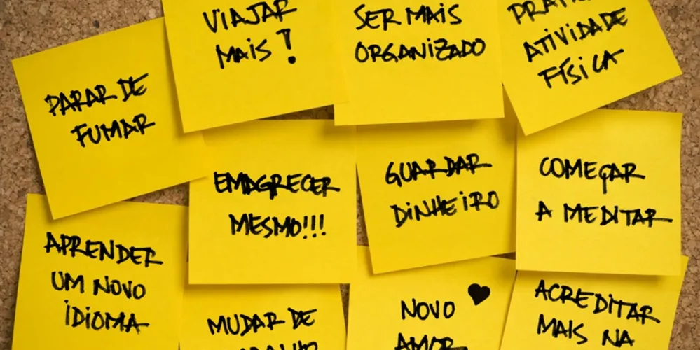 Especialistas recomendam anotar as metas e ter clareza do que se pretende alcançar na vida e no trabalho