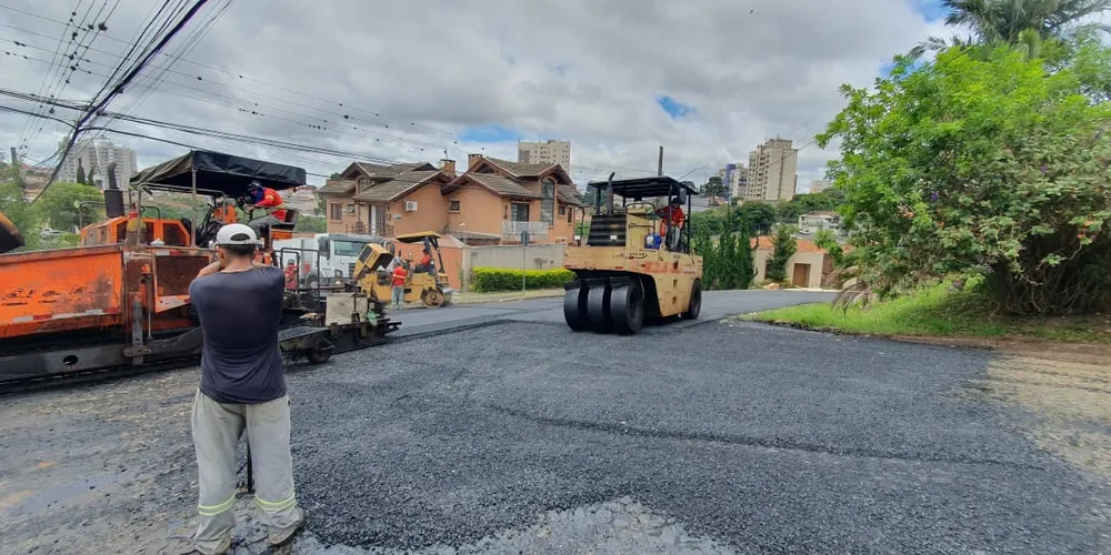 Jardim Carvalho teve 6,5 quilômetros de vias recuperadas