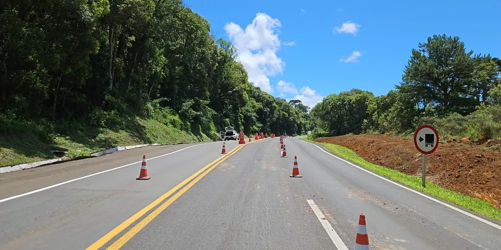 Trechos haviam sido bloqueados por conta de deslizamentos de terra