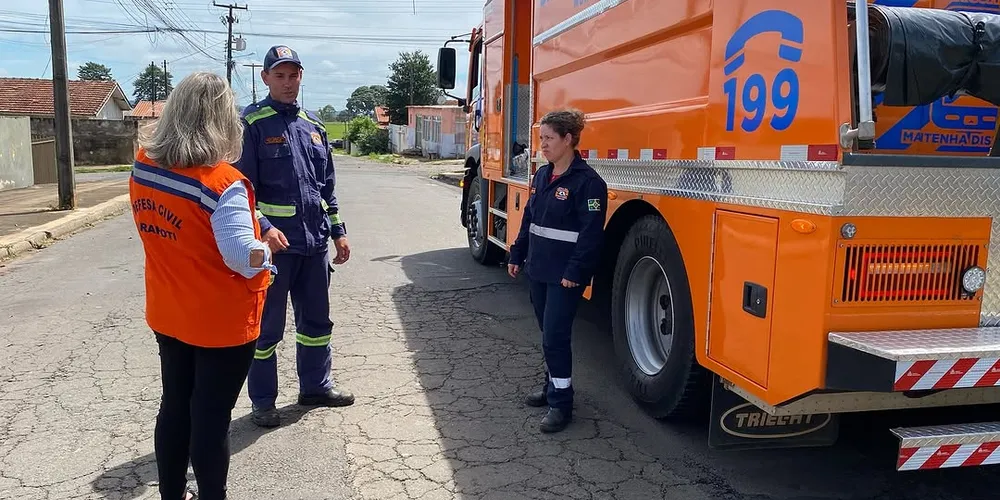 Equipes da Prefeitura Municipal iniciaram um levantamento do impacto das chuvas