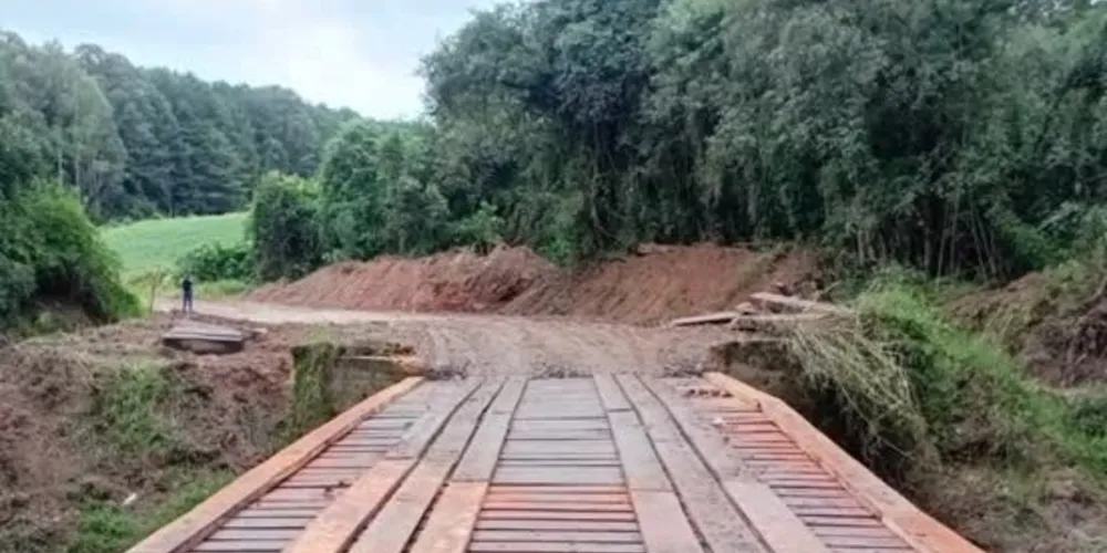 Moradores de comunidades rurais poderão transitar normalmente pela estrada