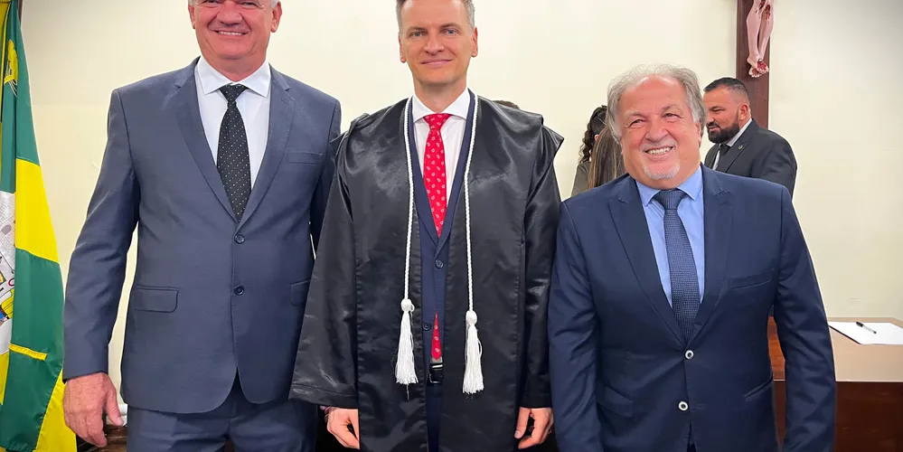 A cerimônia aconteceu no Fórum Eleitoral de Jaguariaíva, nesta terça-feira (10)