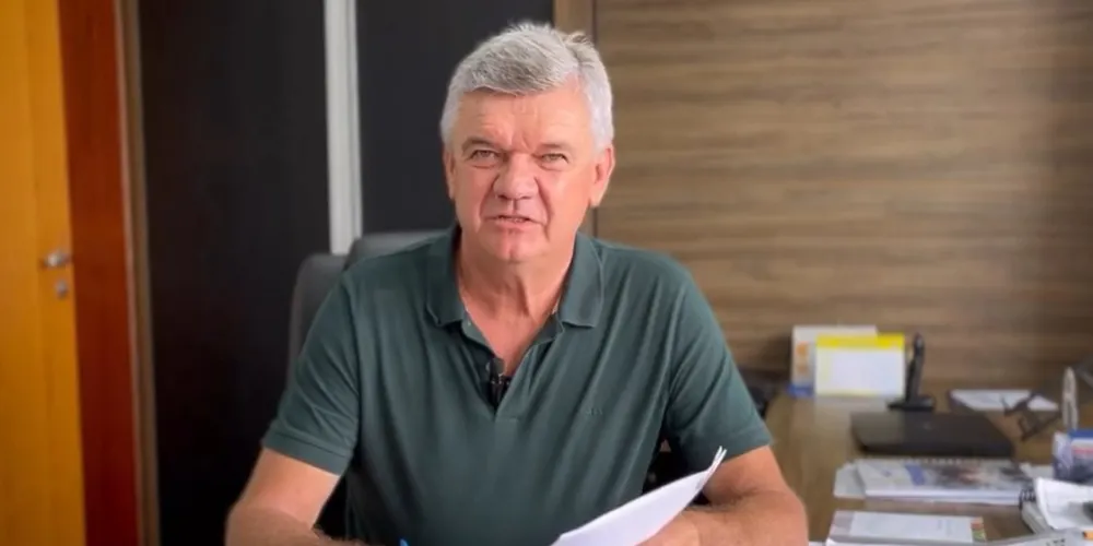 O prefeito afirma que irá investir esses recursos em benefício da população