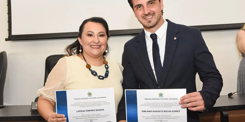 A cerimônia aconteceu nesta quarta-feira (18), na Câmara Municipal de Irati