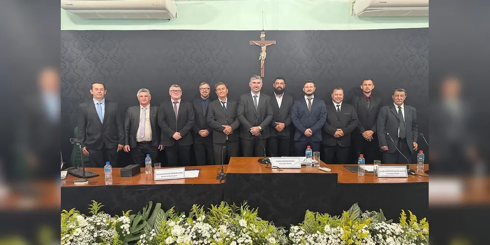 A cerimônia aconteceu nesta quarta-feira (1º), na Câmara Municipal