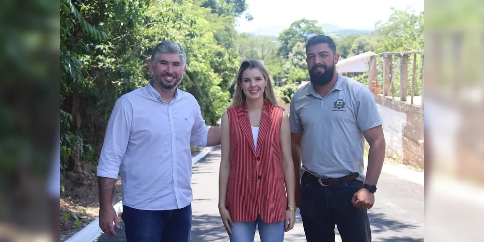 Renan Romanichen (PSD), Luísa Canziani (PSD) e Newton Rodrigo (Republicanos) estiveram reunidos nesta quarta-feira (15)