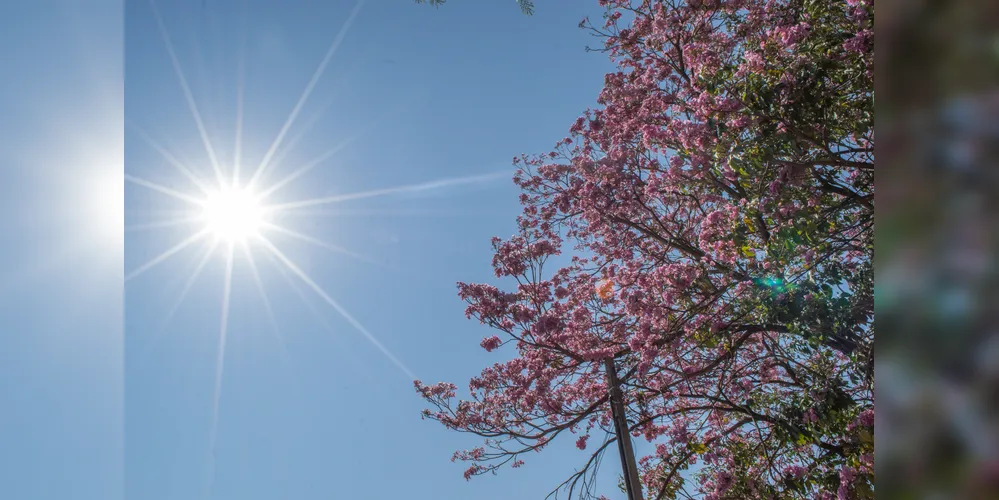 Presença de poucas nuvens deve elevar os termômetros aos 25º C