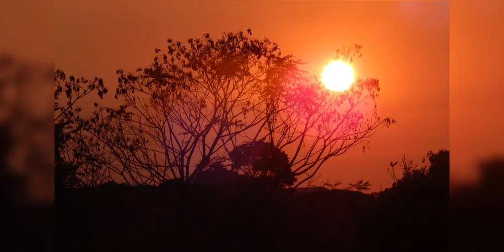 Sol também será destaque no Norte Pioneiro, com altas temperaturas