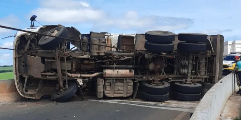 Acidente aconteceu no KM 319