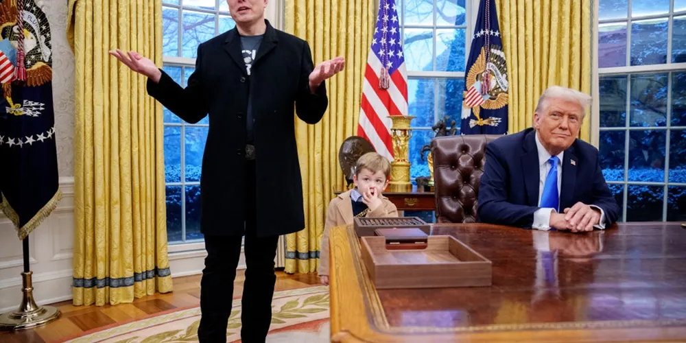 Situação inusitada ocorreu no Salão Oval da Casa Branca