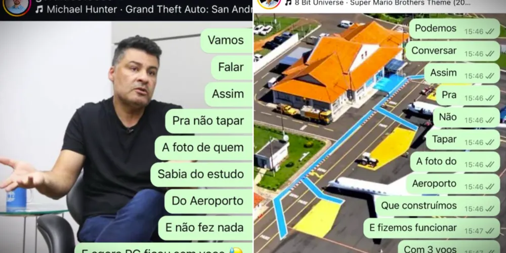 Stocco 'alfinetou' o ex-prefeito de Ponta Grossa