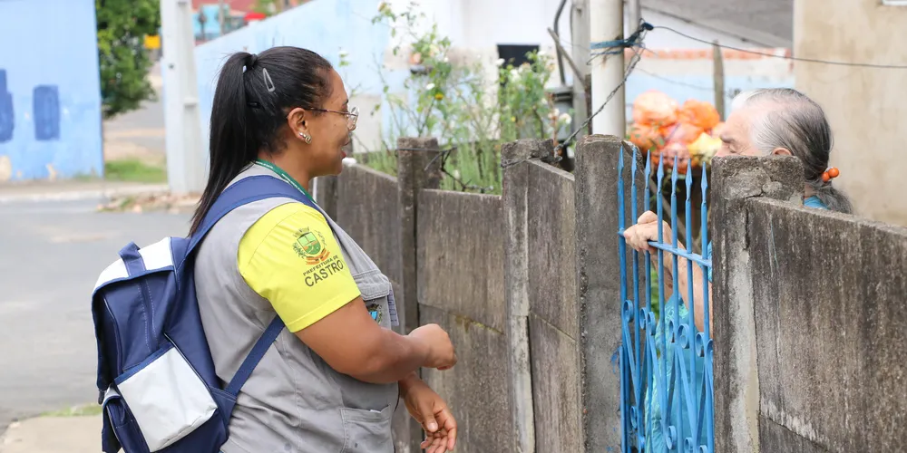 Agentes de endemia fazem levantamento de casa em casa nesta semana