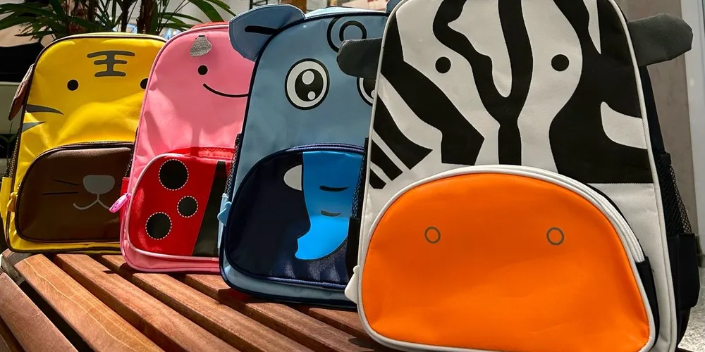 Mochilas da AniMochila têm quatro opções para a 'criançada'