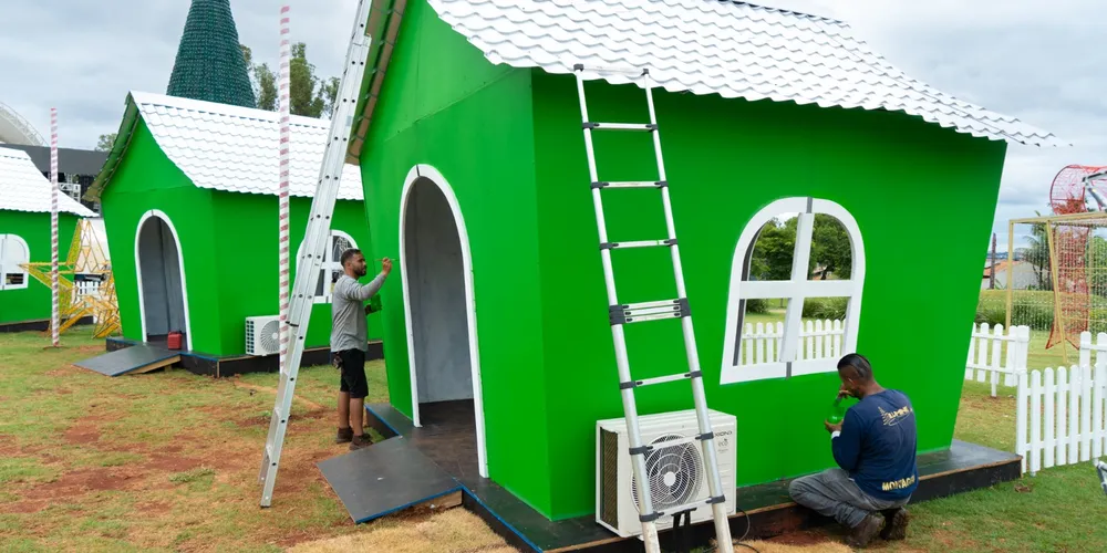 A programação de Natal vai de 7 de dezembro a 5 de janeiro, sempre no Gramadão da Vila A