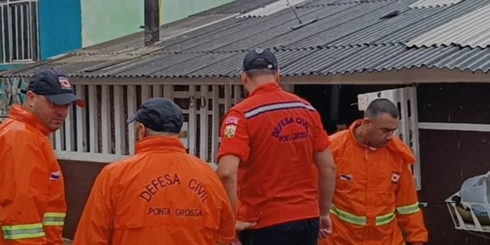 Defesa Civil atendeu a nove ocorrências nesse sábado, após as chuvas