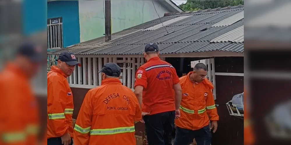 Defesa Civil atendeu a nove ocorrências nesse sábado, após as chuvas