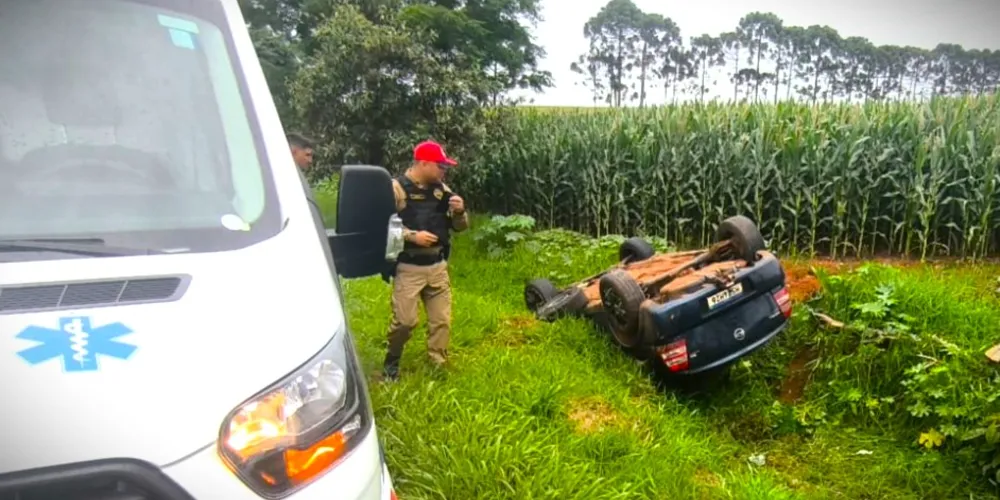 Motorista do carro teve ferimentos leves