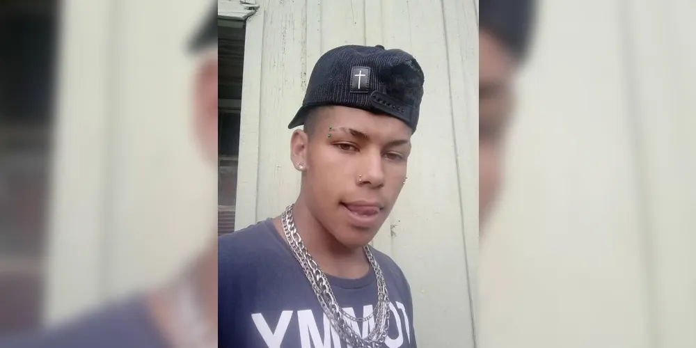 O rapaz é identificado como Jackson Luiz de Lima, de 19 anos