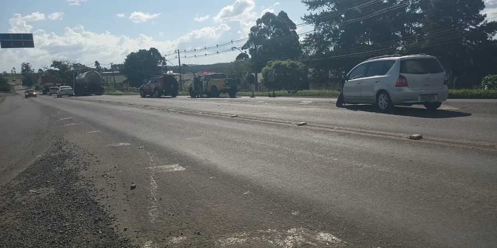 Acidente aconteceu no entroncamento da PR-160 com a PR-340