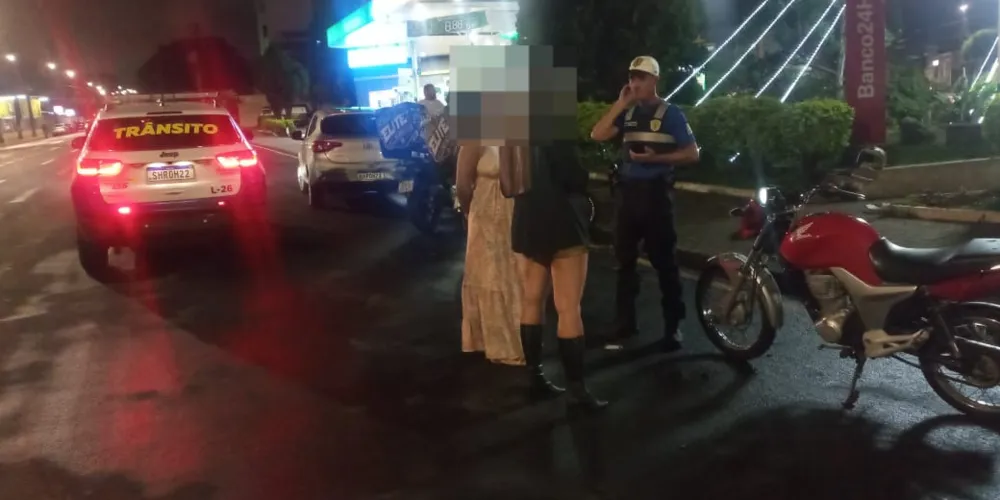 Situação ocorreu no Centro de Ponta Grossa