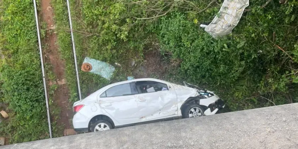 Acidente ocorreu na madrugada