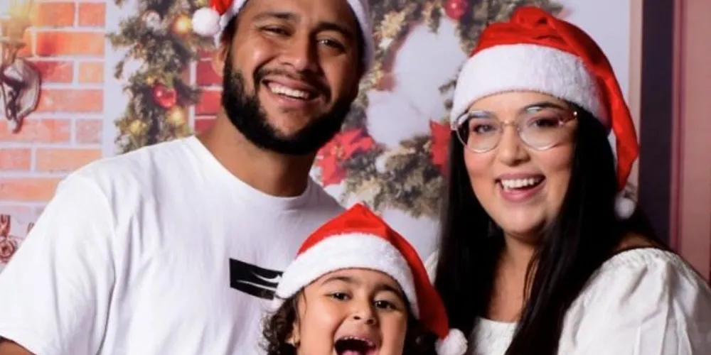 Henrique Santos Sovinski, pai e marido, sofreu um acidente de moto em Ponta Grossa