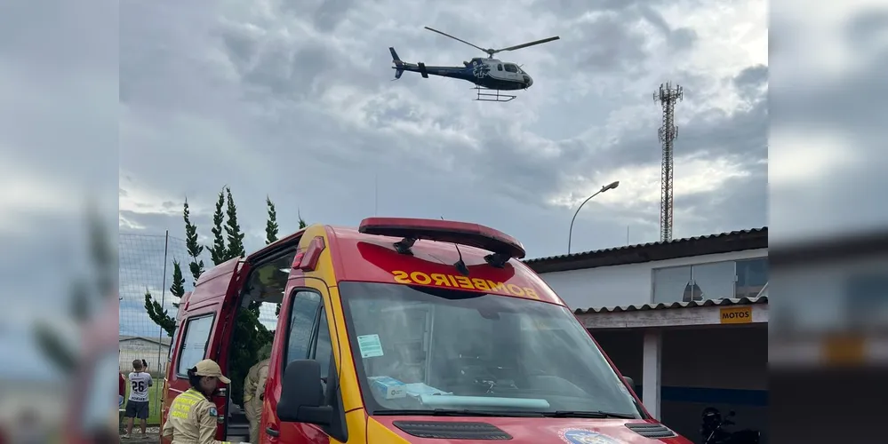 Idoso caiu e bateu com a cabeça, ficando gravemente ferido