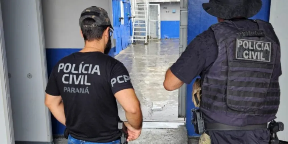 O homem foi encaminhado à  Cadeia Pública de Castro, onde segue à disposição da Justiça