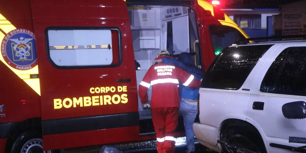 Equipe do Siate prestou atendimento à vítima