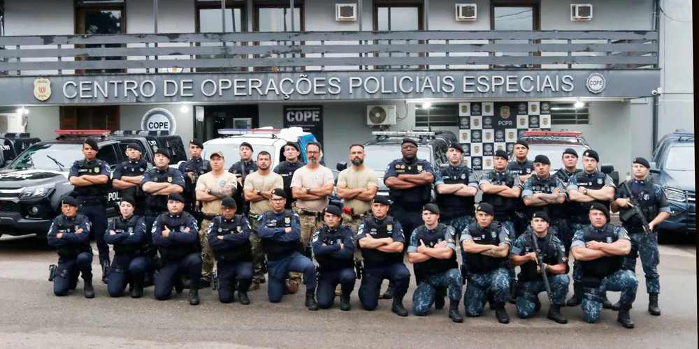 A instrução foi ministrada na sede do COPE, em Curitiba